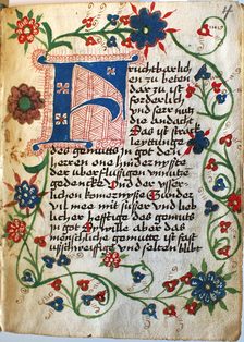 Handschrift Hs I 427, fol. 4r. Gebetbuch, Ende 15. Jh., westmitteldeutsch