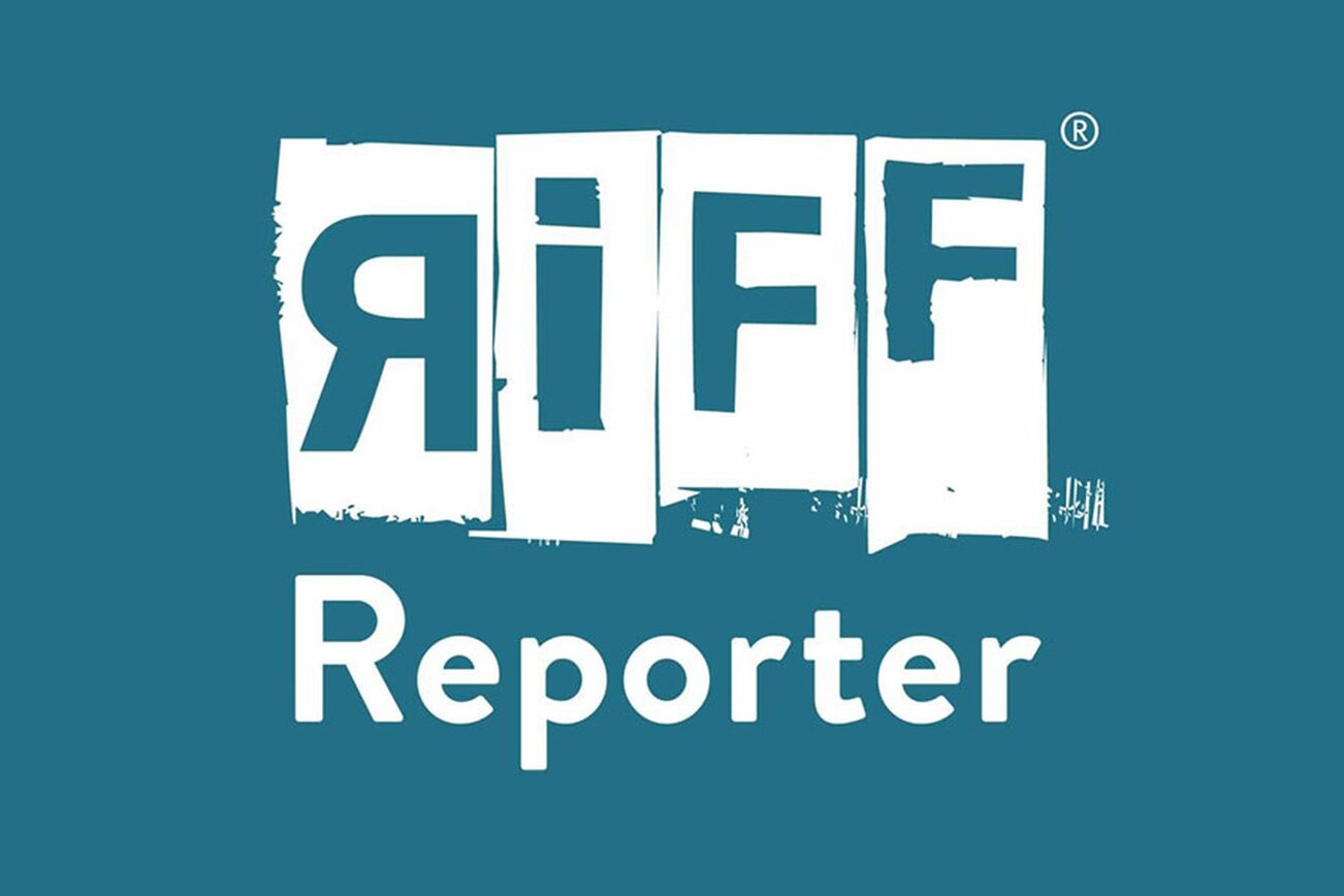 Das Logo von RiffReporter