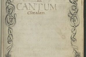 Titelblatt der Musikhandschrift &copy; Stadtbibliothek Mainz