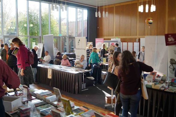 Auf der Büchermesse finden Sie alles rund um das Thema Buch.