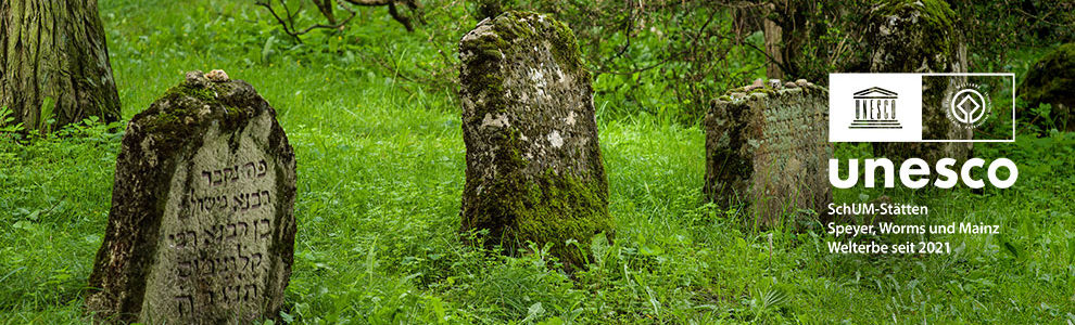 Jüdische Grabsteine des mittelalterlichen Magenzas (Foto: Carsten Costard)