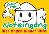 Logo des Kindersicherheitsprojekts Noteingang