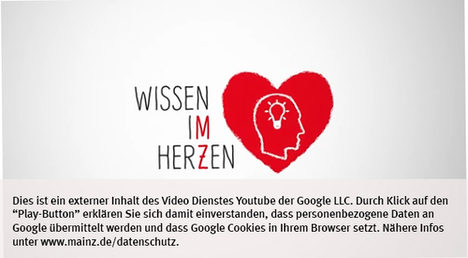 Die Landeshauptstadt Mainz nutzt den Video-Dienst Youtube.  Vor einem Klick auf den Play-Button empfängt Youtube keine Daten und setzt keine Cookies. Nähere Informationen über Youtube finden Sie in den Datenschutzinformationen zu unserem Youtube-Kanal: www.mainz.de/datenschutz