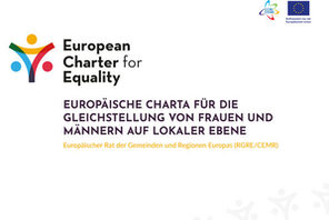 Logo der Europäischen Charta für die Gleichstellung von Frauen und Männern © Rat der Gemeinden und Regionen Europas